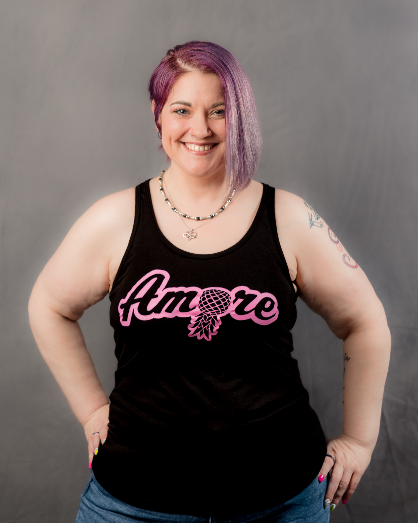 Amore Women's Racerback Tank Top