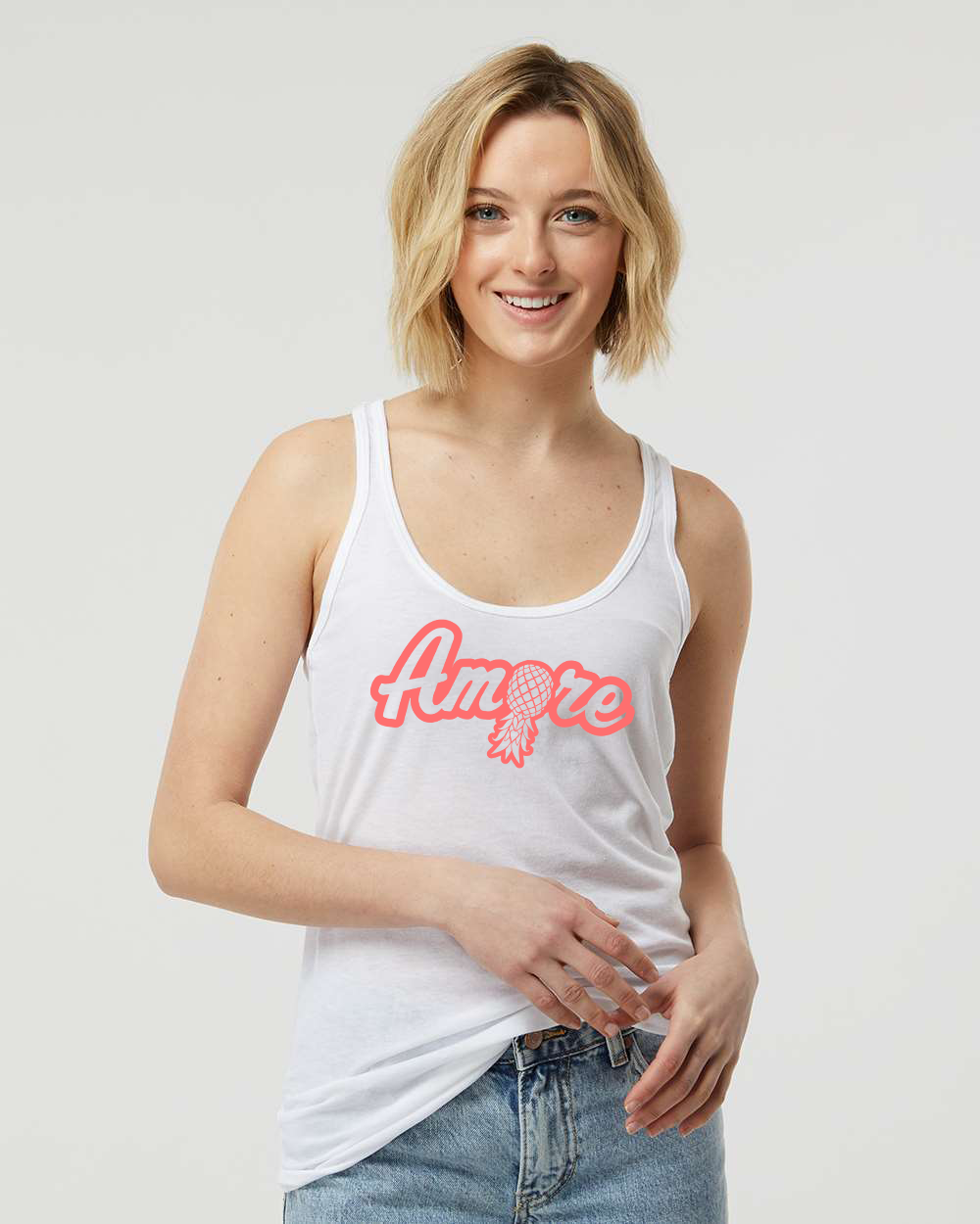 Amore Women's Racerback Tank Top