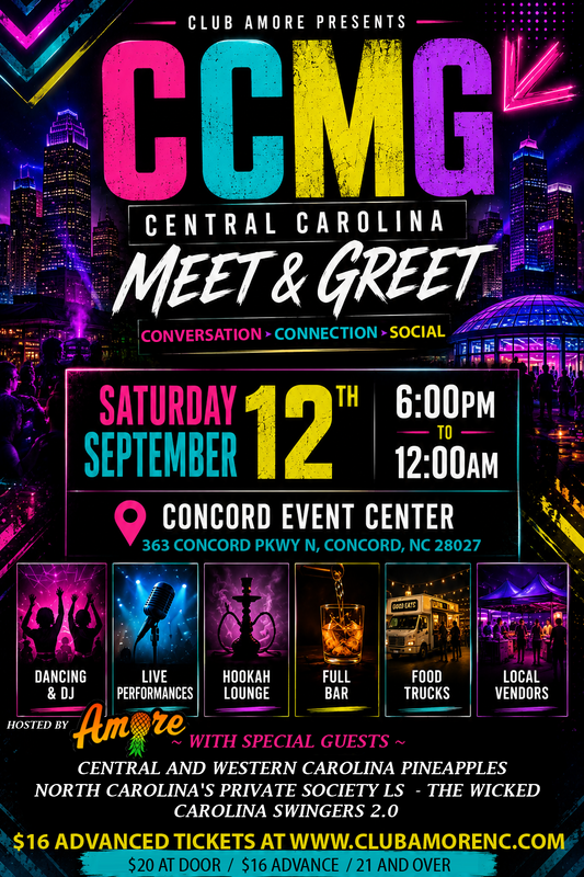 The Central Carolina Meet n' Greet Saturday 9/12/2026