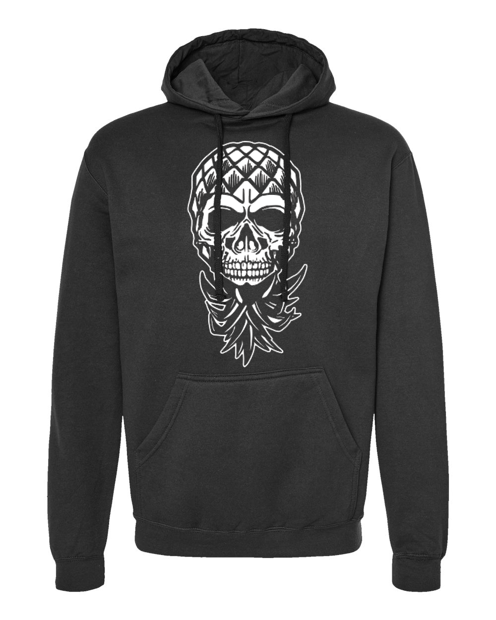 Amore Pineapple Skull Hoodie